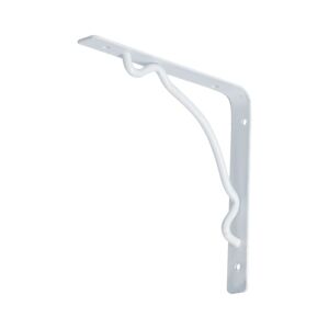 SHELF BRACKET 6" VENETIAN STYLE WHITE SHELF BRACKET 6" VENETIAN STYLE WHITE